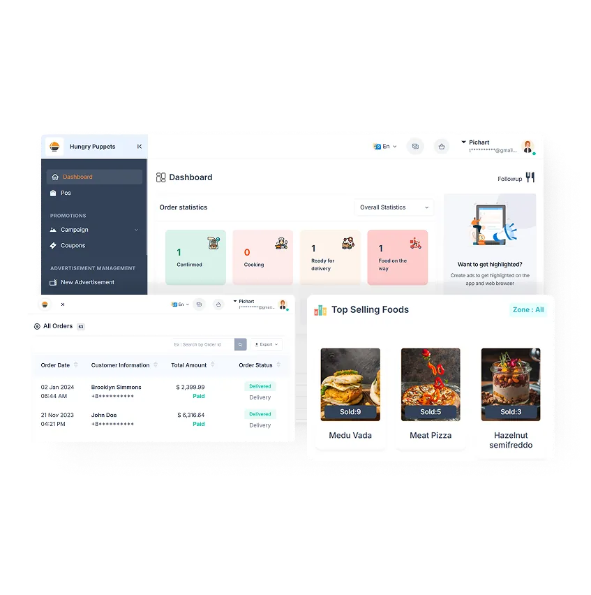 Online Food Marketplace Restaurant App